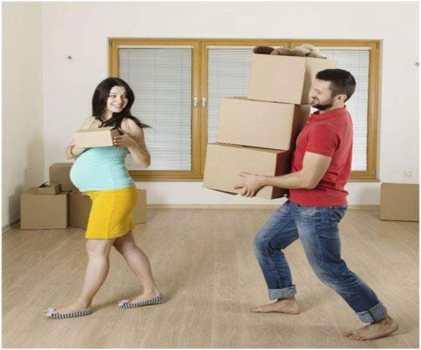 Mang bầu chuyển nhà có nên không 1