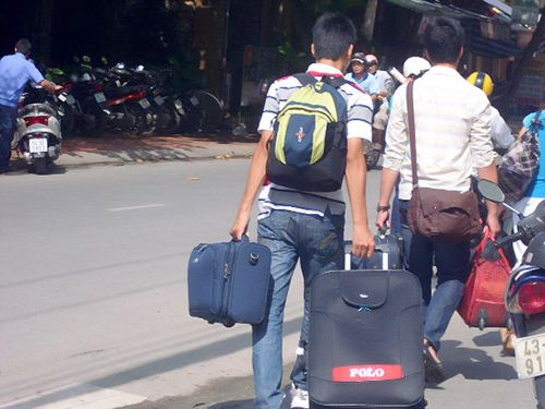 chở đồ sinh viên cầu giấy